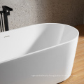 High End Big Size Used Bathtub Acrylic Home Funiture White Bath Tub